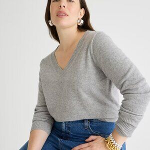 J. Crew Cashmere V-neck Sweater